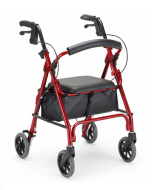 GetGO PETITE ROLLING WALKER- RED by Nova