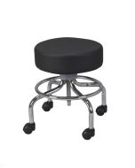 Drive Wheeled Round Rolling Stool | 4" Padding