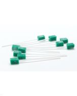 Set of 100 DenTips Oral Swabsticks Green MDS096504H