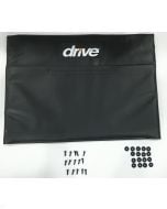 Back Upholstery 24"x18" Sentra HD Wheelchair Drive STDS2333BLK