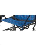 Fly-Lite Aluminum Transport Chair Replacement Seat Upholstery: Blue Plaid Drive Medical STDS2A1839