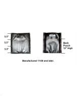 Sliver Sport 2 Back Upholstery 18", STDS3J4608 (Default)