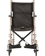 TRANSPORT CHAIR- 19 INCH WITH SWINGAWAY FOOTRESTS CHAMPAGNE by Nova