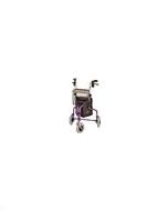 TRAVELER 3 WHEEL ROLLING WALKER - PURPLE by Nova (Default)