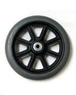 Nova Rollator Walker Wheel 6" Grooved For 4202c, 4203, 4208 Models, Gray V42052D