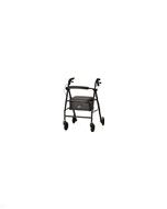 VIBE 6S STEEL FRAME ROLLING WALKER - BLACK by Nova