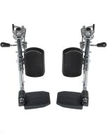 Junior Elevating Foot Rest,Tool Free, for Viper Wheelchair JLELR-TF