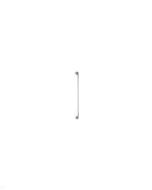 WALL GRAB BAR 32 INCH CHROME WALL GRAB BAR- 32in. CHROME WITH KNURLED HANDLE by Nova