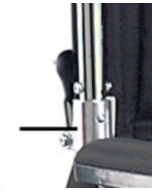 Folding Hinge for TR17 Transport Chair by Drive