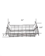 Basket for Drive Rollator 10215, 10215BSK