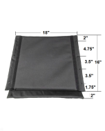 Silver Sport 1 Replacement Seat Upholstery Drive Medical STDS3J2418-AD, 5D Serial Number