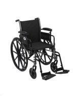 Cruiser III Light Weight Wheelchair Swing Away Foot Rests k318adda-sf