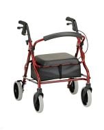 Zoom 18 Rolling Walker Red by Nova 4218RD