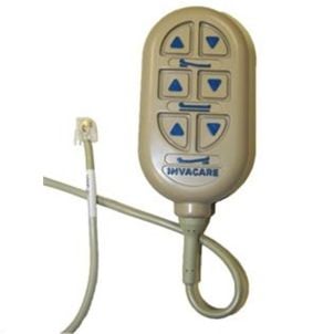 Hand Control for Invacare SC900 + IH720 Hospital Beds 026935, 6 Function