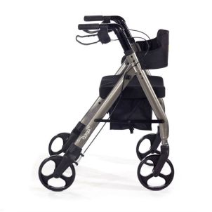 Prima Special Graphite Rollator Walker by Comodita, COM 400 G