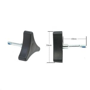 Duet Height Adjustment Knob for Drive Rollator 10208KN