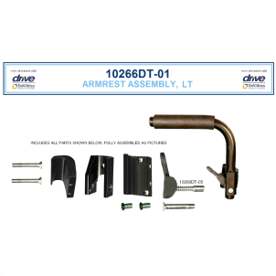 Armrest Assembly Right Nitro Duet Drive Medical