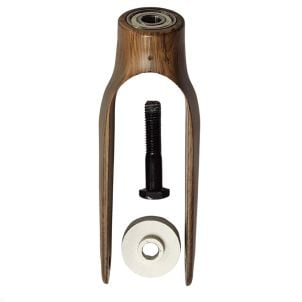 Fork Assembly with Bearing (White) for Aero Walk by Drive Medical, 10277-04