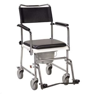 Seat Wheeled Drop Arm Commode Drive Medical 11120-SP 11120SV