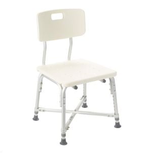 Deluxe Bariatric Shower Chair with Cross-Frame Brace by Drive Medical, 12029-2