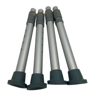 Legs with Support Collar & Tip for Shower Chair by Drive Medical, 12202KDL