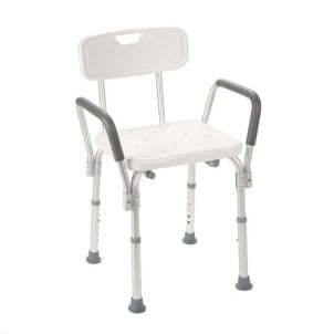 Bath Bench with Padded Arms and Back by Drive Medical