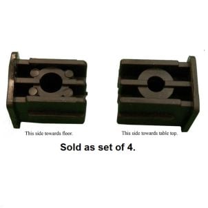Caster Plug Overbed Table 13067 by Drive Medical 13008CP