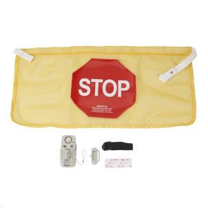 High Visibility Door Alarm Banner Magnetically Activated Alarm System 