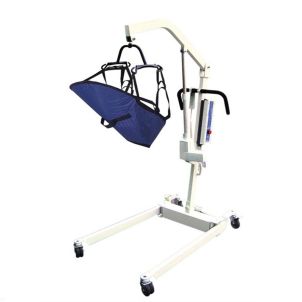 Bariatric Electric Patient Lift Rechargeable Battery Four Point Cradle Drive Medical