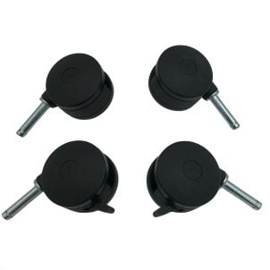 Set of 4 Casters for use with Competitor Beds (15560) by Drive Medical, 15005CSET
