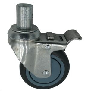 4" Caster with Lock for 15300LW Hospital Bed by Drive Medical, 15300LW-CL