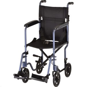 Nova Medical Products 17" (Seat Width) Lightweight Transport Chair By Nova