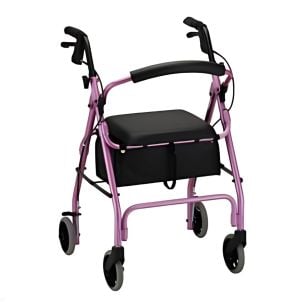 GetGO PETITE ROLLING WALKER- PINK