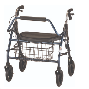 MIGHTY MACK HEAVY DUTY ROLLING WALKER BLUE Nova