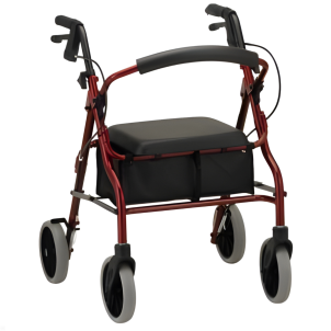 Zoom 20" Rolling Walker - Red by Nova