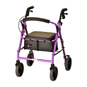 ZOOM 22 ROLLING WALKER - PURPLE by Nova