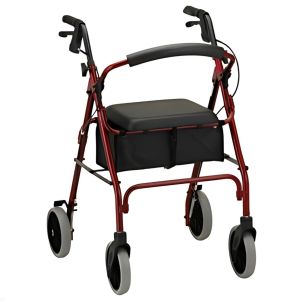 ZOOM 24 ROLLING WALKER - RED