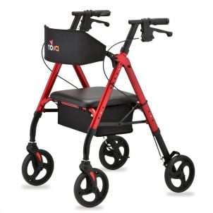 STAR 8 ROLLING WALKER RED by Nova