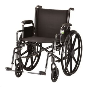 HAMMERTONE WHEELCHAIR- 20 INCH WITH DETACHABLE ARMS & SWINGAWAY FOOTREST by Nova