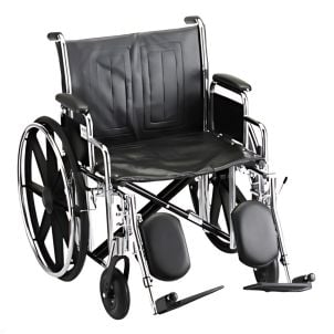 HAMMERTONE WHEELCHAIR- 22 INCH WITH DETACHABLE ARMS & ELEVATING LEGREST by Nova