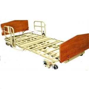 Drive Medical Long Term PrimeCare Bed 601 Foot Deck Gray SP01-PCB300-01-55E