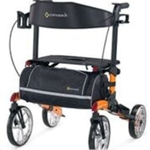Tipo Petite Orange Rollator Walker by Comodita, COM 916