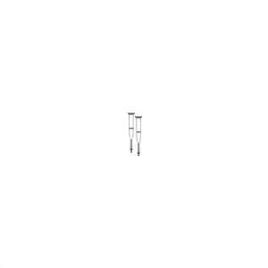 CRUTCH ALUMINUM PUSHBUTTON- TALL by Nova