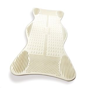 AquaSense Bath Mat, Contoured with Invigorating Massage Zones by Drive Medical, 785-500