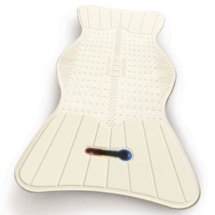 AquaSense Bath Mat, Contoured with Temperature Indicator, 785-530
