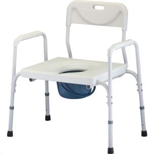 Bariatric Commode Extra Wide Seat Nova 450 LB Capacity