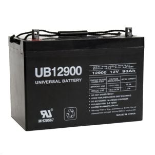 90Ah 12V Mobility Scooter Battery, Universal, Z1 Terminal UB12900
