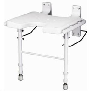 Wall Mounted Shower Seat by Nova 9404, 250 Lb Capacity