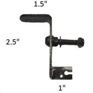 Right Wheel Brake for the 10261 Drive Rollator, 9505W1026108