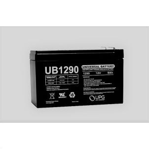 9Ah 12V Mobility Scooter Battery, Universal, F1 Terminal UB1290